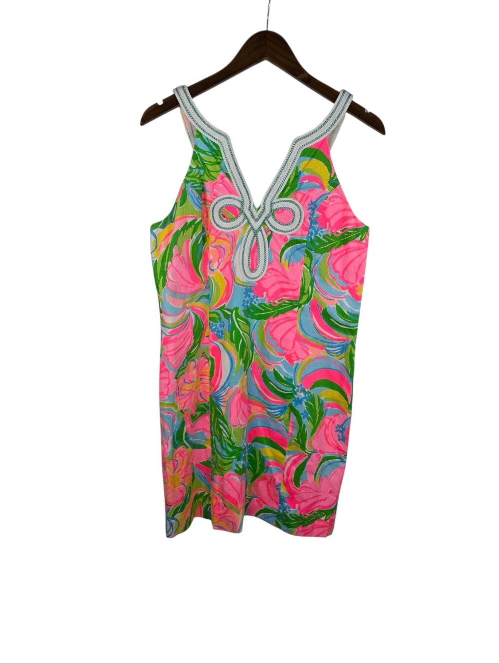 Lilly Pulitzer Tessa Shift Dress So A Peeling Resort Tropical Vacation Size 6